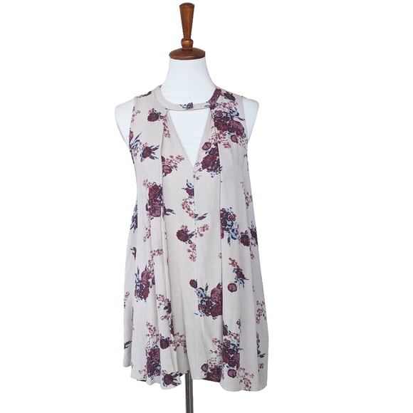 Free People Tunic Top Floral - XS - Picture 3 of 6